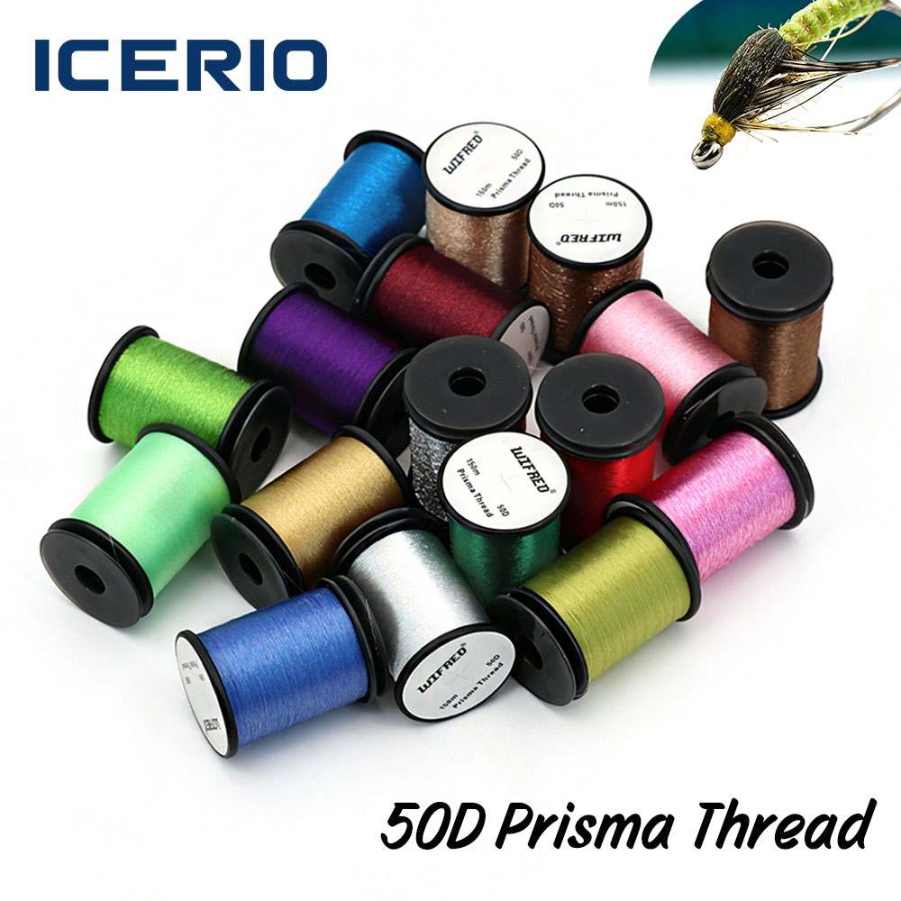 Ice Fishing Line - ﻿ 50D Prisma Vliegvisbinddraad 150m Polyester