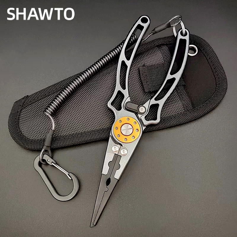 Saltwater Line - Shawto 20cm Aluminium Vis Tang Zoutwater