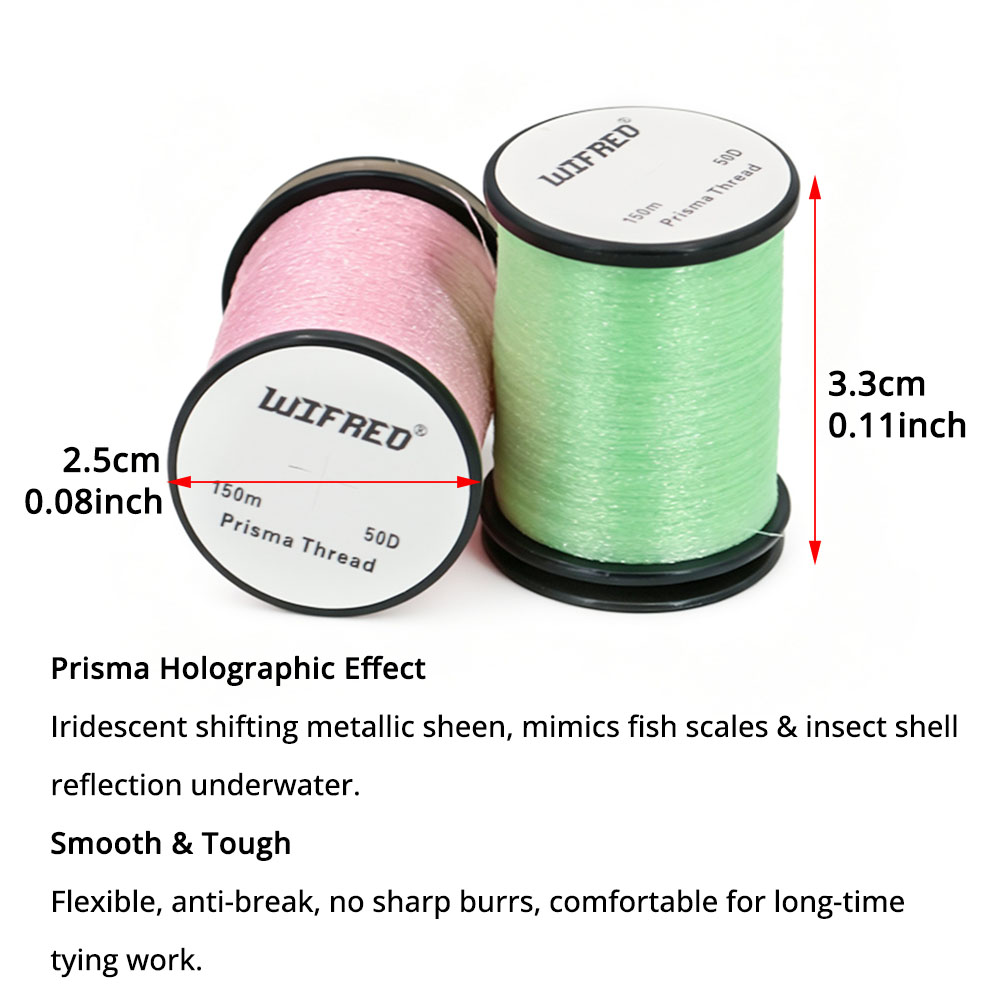    50D Prisma Vliegvisbinddra - Ice Fishing Line recensie en prijs