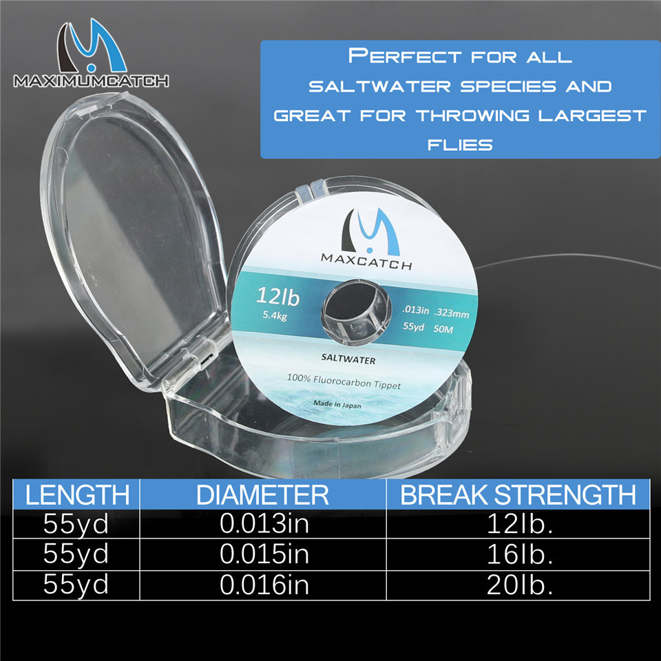 Maximumcatch 100% Pure Fluoroc - Fluorocarbon Line recensie en prijs