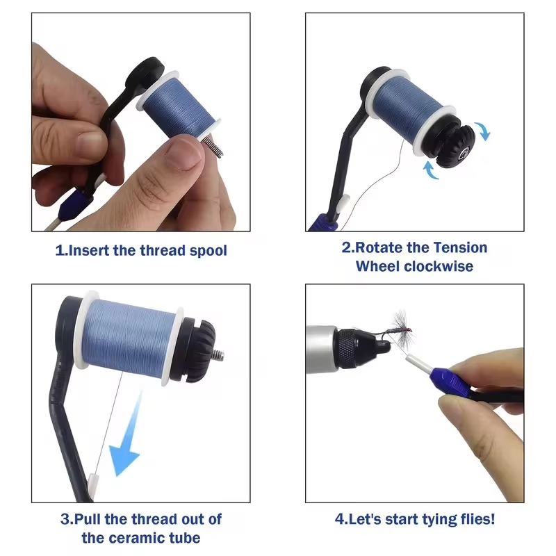 2 stuks vliegbinderspoelhouder - Monofilament Line recensie en prijs