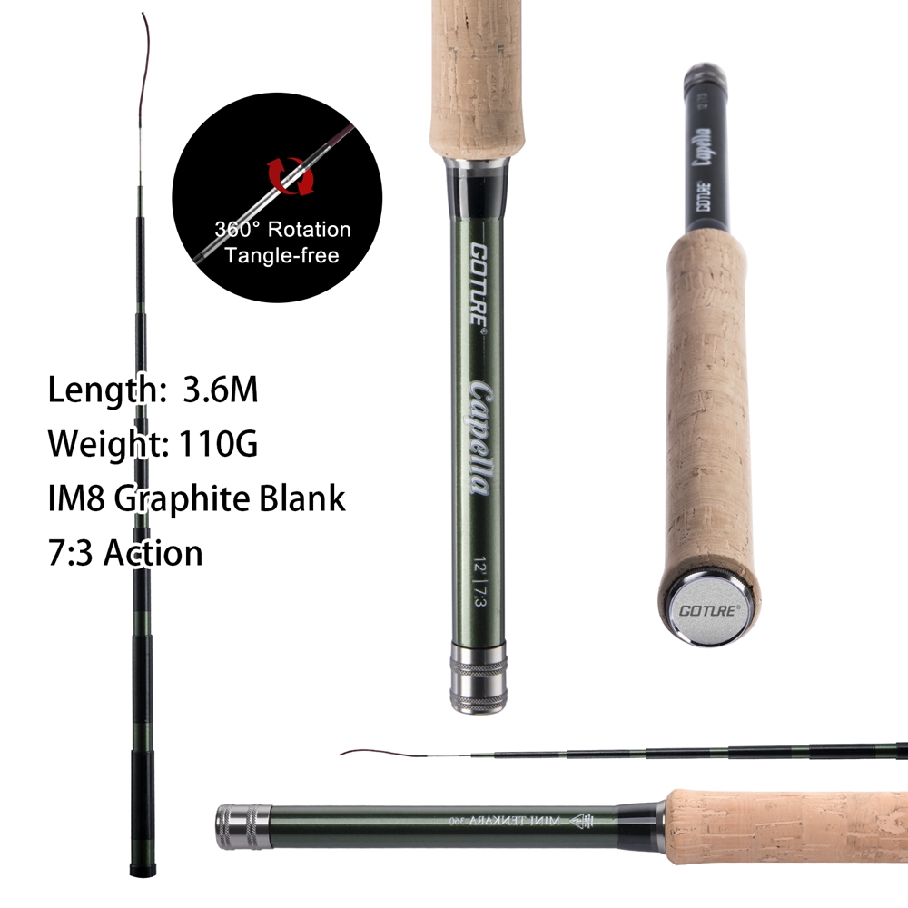 Goture Tenkara Fly Hengel Comb - Saltwater Line recensie en prijs